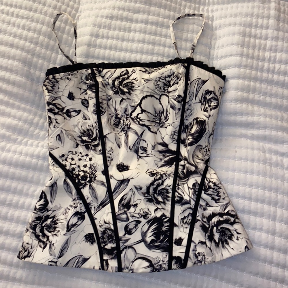Corset Style Top by White House Black Market